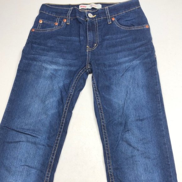 LIKE NEW GIRLS LEVI 510 SKINNY JEANS (GIRLS)14/26x28 🇺🇸 - Picture 5 of 11